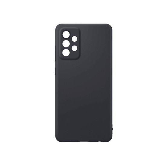 Silicone Case with Camera Shield for Samsung Galaxy A32 4g Black